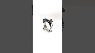 Авторское кольцо ручной работы "Planetary leveler".     #ring #shashkovjeweler