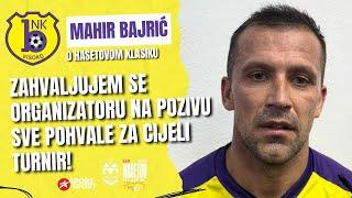 MAHIR BAJRIĆ NAKON UTAKMICE BOSNA VISOKO - ISKRA BUGOJNO