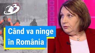 Vremea se răceşte, când va ninge în România. Directorul ANM, anunţ în direct la Antena 3