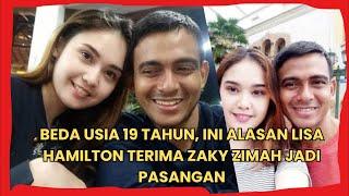 Beda Usia 19 Tahun, Ini Alasan Lisa Hamilton Terima Zaky Zimah Jadi Pasangan