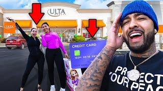 GIVING MY GIRLFRIEND & SISTER IN LAW MY CREDIT CARD IN ULTA!