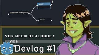 I Made the Best DIALOGUE System for Game in Godot (Devlog)