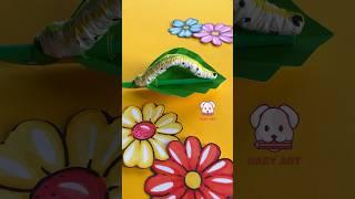 Гусеница своими рукамиШкола творчества BabyART‍ #творчество #art #урокидлядетей #аппликация