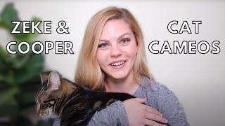 CAT CAMEO COMPILATION | The many sightings of Cooper & Zeke