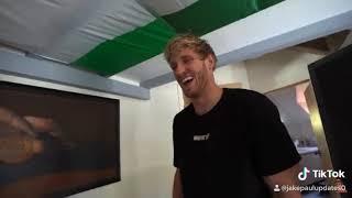 Logan Paul sticks his ass in the toilet part one