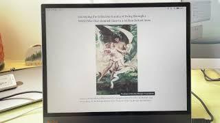 BBC webpages are transformed into an ebook with Eink mode.