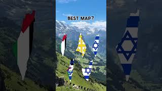 Best map? #israel #israelpalestineconflict #palestine #gaza #jerusalem #peace #mapping