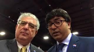 Yatin Sharma COO, RE/MAX India with Camil Morley at RE/MAX R4 2018