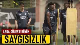 ARDA GÜLER'E ÇİRKİN HAREKET  | VINICIUS JR REAL MADRID TRAINING IN USA