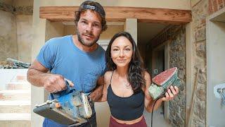 Restoring the beauty of the windows and doors inside our future dream home