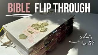 Bible Journal Flip Through - tips, studies, mistakes I have made & blank space!