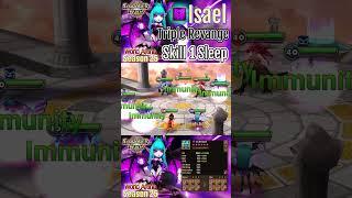 Triple Revenge Skill 1 put target to sleep - Dark Succubus ISEAL  #shorts #summonerswar #魔靈召喚  #rta