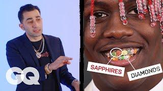 Jewelry Expert Critiques Rappers' Grillz | Fine Points | GQ