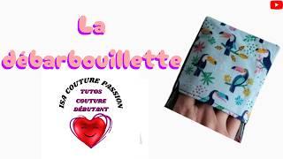 comment coudre une débarbouillette enfant @Isa couture Passion