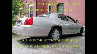 Lincoln Town Car engine bay tour collaboration with Panzer Platform