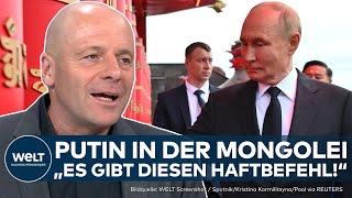 KRIEG IN UKRAINE: Wladimir Putin besucht Mongolei - droht Kreml-Chef die Verhaftung?