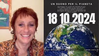 Anne Givaudan racconta il suono ricevuto da Venere per fare il 18.10 per avvolgere la Terra di Pace