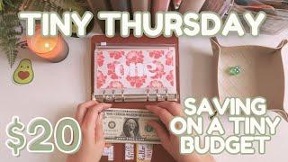  Tiny Thursday | New Fall Themed Binder!! | Saving Money on a Tiny Budget | August Week 4