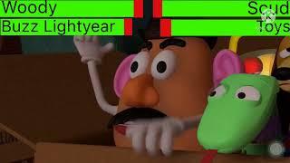 Toy Story (1995) Dog Chase With Healthbars