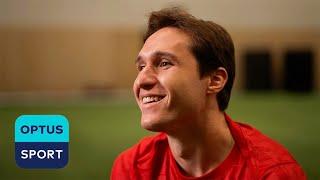 Federico Chiesa FIRST LIVERPOOL interview ️ The coach called me. 𝗜 𝘀𝗮𝗶𝗱 𝘆𝗲𝘀 𝗶𝗺𝗺𝗲𝗱𝗶𝗮𝘁𝗲𝗹𝘆.'