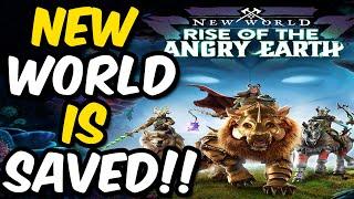 New World's First Expansion Looks INSANE | Should You Play It? | Rise of the Angry Earth