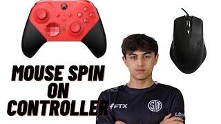 How To Beaulo Mouse Spin on Controller