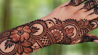 New 2024 Special Mehndi Design For Back Hand/Latest Simple bridal mehndi design/Eid special Mehndi