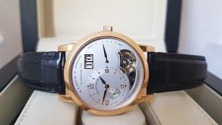 Лимитированные часы с турбийоном A. Lange & Söhne Lange 1 Tourbillon 704.032!