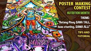 How to Draw Poster Making Contest Artwork Nutrition Month 2020