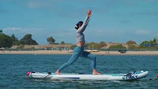 NIXY Venice Inflatable Stand-Up Paddle Board for Yoga and Cruising