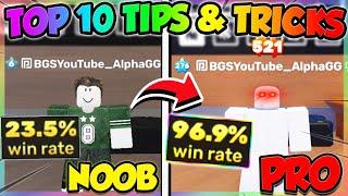 10 TIPS & TRICKS to BECOME A PRO in RIVALS!! (Roblox)