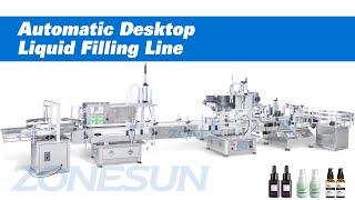 How To Use Tabletop Automatic Essential Oil Bottle Filling Capping Labeling Machine?