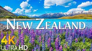 New Zealand 4K UHD - Stunning Aerial Footage, Scenic Relaxation Film With Calming Music - 4K Video