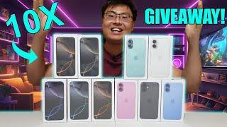 Win 10x iPhone 16 Plus & iPhone 16 Pro Max!  Worldwide Giveaway [Open Now]