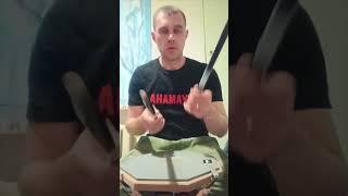 Человек обратился - научи! Учим и объясняем(короткая вырезка) как смог поделился опытом #drums