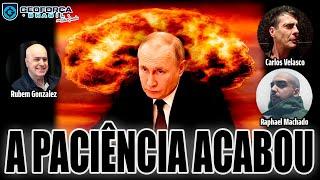 ATAQUE DEVASTADOR EM KIEV | A PACIÊNCIA DE PUTIN ACABOU | Part. Carlos Velasco e Raphael Machado