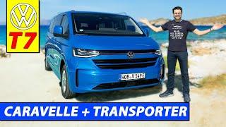 Microbus test: How the all-new VW T7 Caravelle & Transporter differ from Multivan and ID Buzz