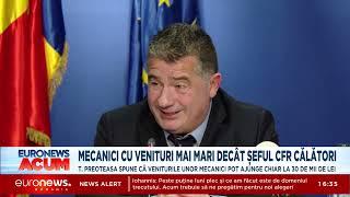 Mecanici cu venituri mai mari decât șeful CFR Călători: până la 30.000 de lei brut