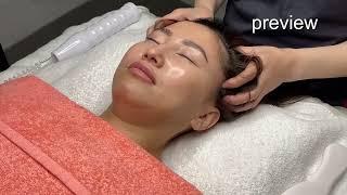 So relaxing ASMR Face and Head Massage for deep sleep