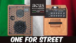 Amplificatori per chitarra acustica ACUS ONEFORSTREET - Italo Iovane