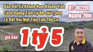 Bán Đất Khánh Vĩnh Khánh Hòa|Đất Khánh Nam Khanh Vinh Full Thổ Cư|Nha Trang Nhà Đất Khánh Hòa