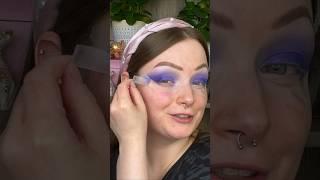 GLITTER EYESHADOW HACK Easy Smokey eye #makeup #makeuptutorial #beauty #eyemakeup #eyeshadow