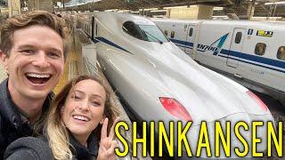 Mishap on the Shinkansen! (Tokyo to Kyoto on Japan's fastest train!)