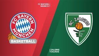 FC Bayern Munich - Zalgiris Kaunas Highlights | Turkish Airlines EuroLeague RS Round 12