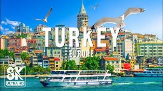 Turkey 8K UHD - Discover The Land Of Ancient Wonders With Calming Music