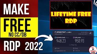 How to Create Free RDP for 1 Year 2022 | No Crédit/Debit Card Required | Get Free Windows Server