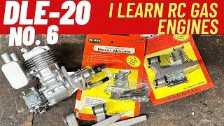 DLE-20 RC Plane Gas Engine, Learning Series, No. 6: Choosing a DuBro engine mount