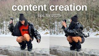 content creation tips for 2025 (everything i’d do if i was starting from scratch)