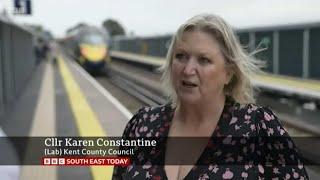 Thanet Parkway Station Opening - BBC South East