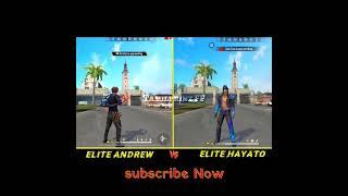 Andrew Vs Hayato Awakening Ability Test  | free fire short | Tamilprinz FF